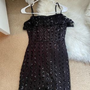 Black sparkly dress